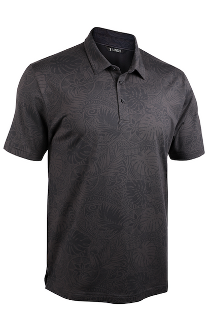 2UNDR Ventura Polo - Coastal Black