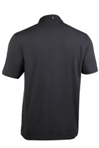 2UNDR Pacino Short Sleeve Polo - Black/Coastal Black