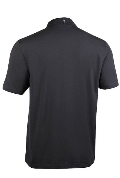 2UNDR Pacino Short Sleeve Polo - Coastal Black