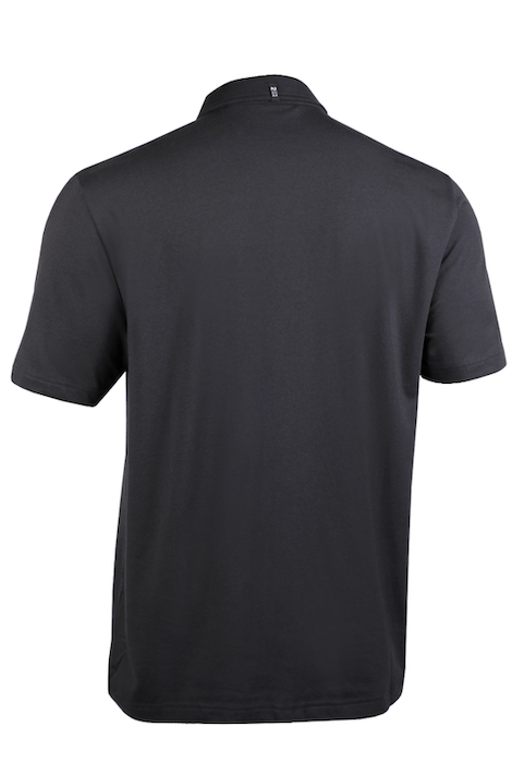 2UNDR Pacino Short Sleeve Polo - Coastal Black