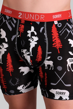 2UNDR Swing Shift 6" Boxer Brief - Sorry Eh