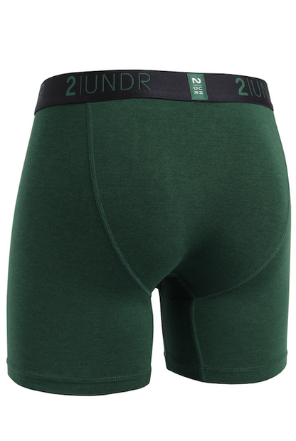 2UNDR Swing Shift 6" Boxer Brief - Jade