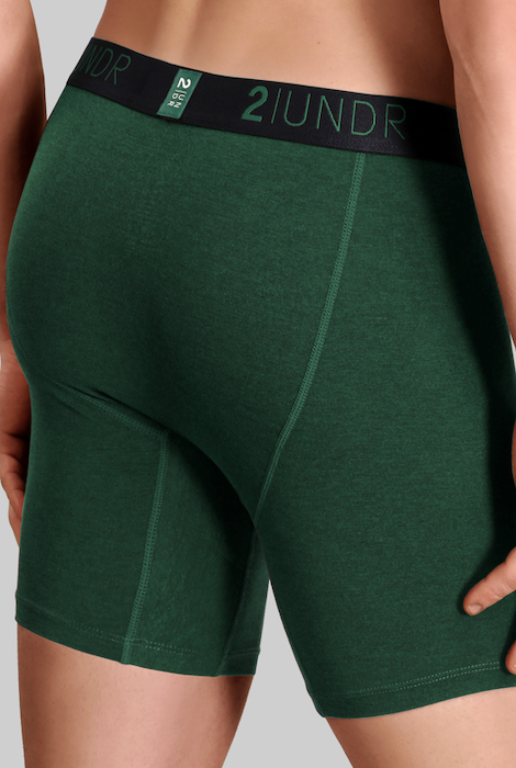 2UNDR Swing Shift 6" Boxer Brief - Jade