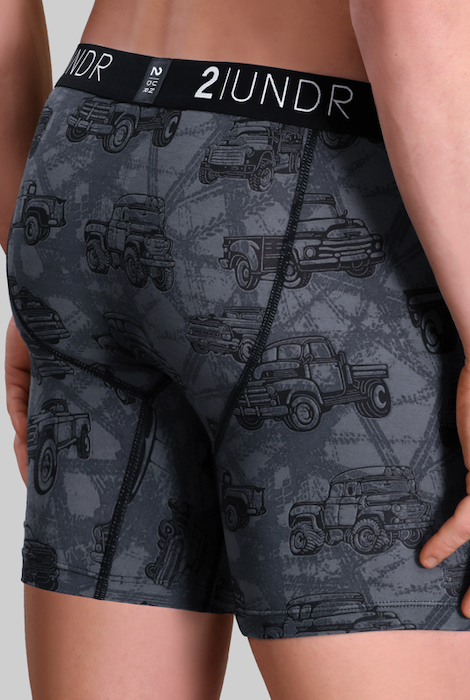 2UNDR Swing Shift 6" Boxer Brief - Trucked