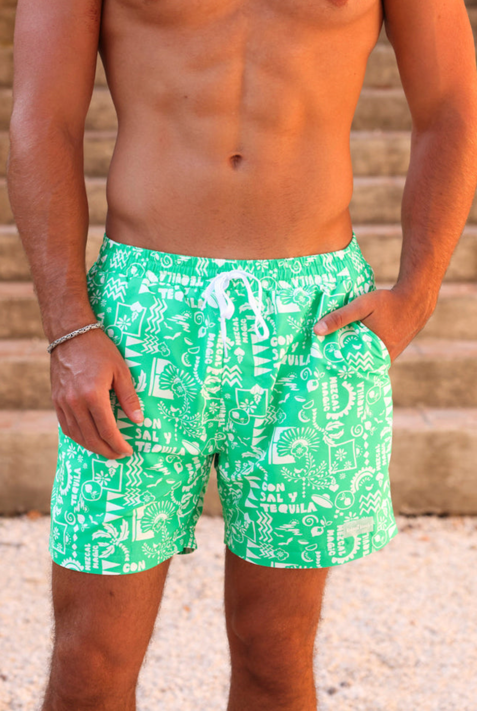 KULANI KINIS MEN'S SWIM TRUNKS - SOL DIA