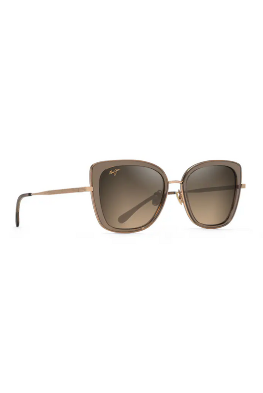 MAUI JIM VIOLET LAKE - TRANSPARENT TAUPE WITH GOLD/HCL BRONZE