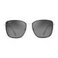 MAUI JIM TIGER LILY - BLACK GLOSS WITH SILVER/NEUTRAL GREY