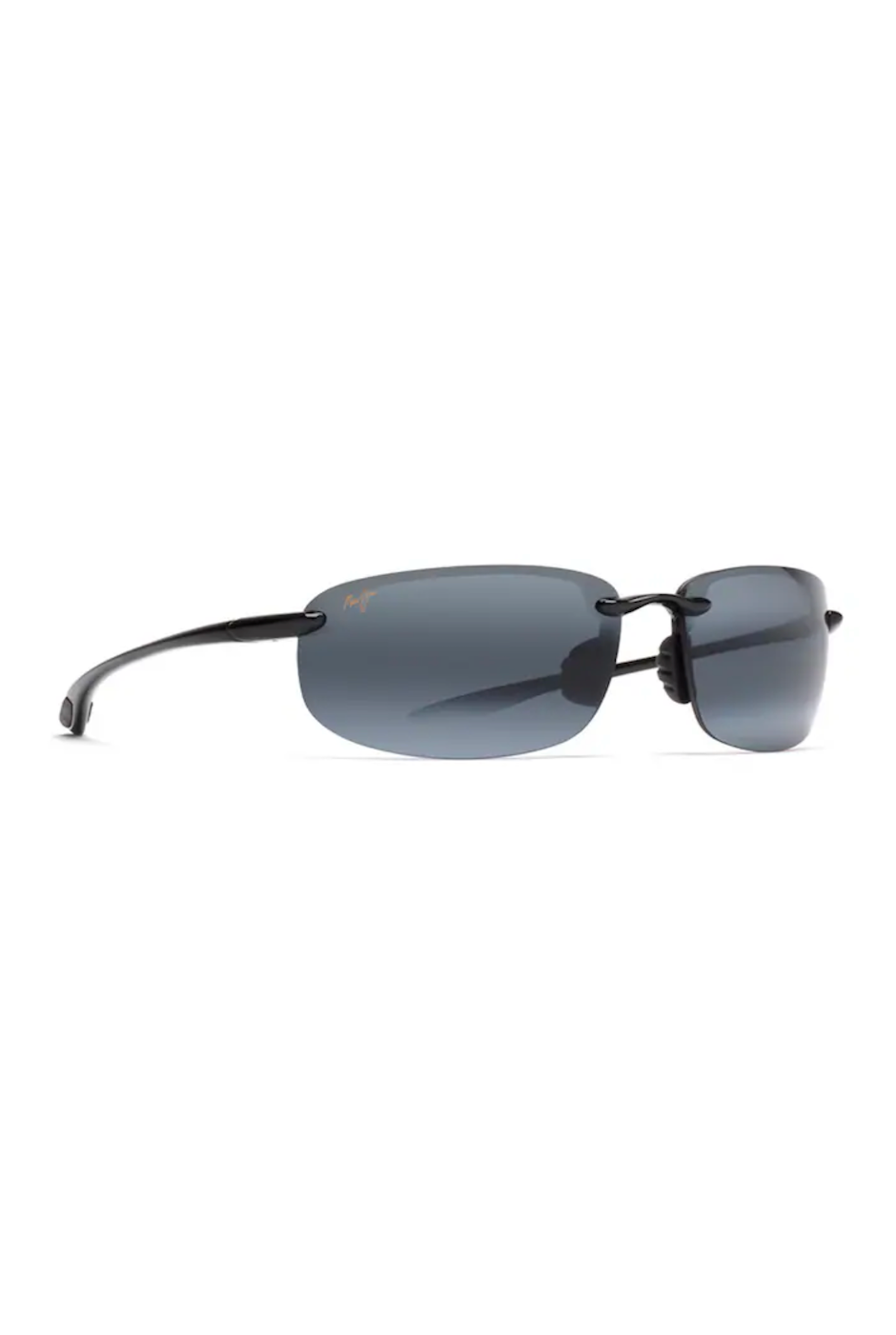 MAUI JIM HO'OKIPA - LUNETTES DE SOLEIL NOIR BRILLANT/GRIS NEUTRE 