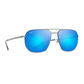 MAUI JIM SHARK'S COVE - DOVE GREY/BLUE HAWAII