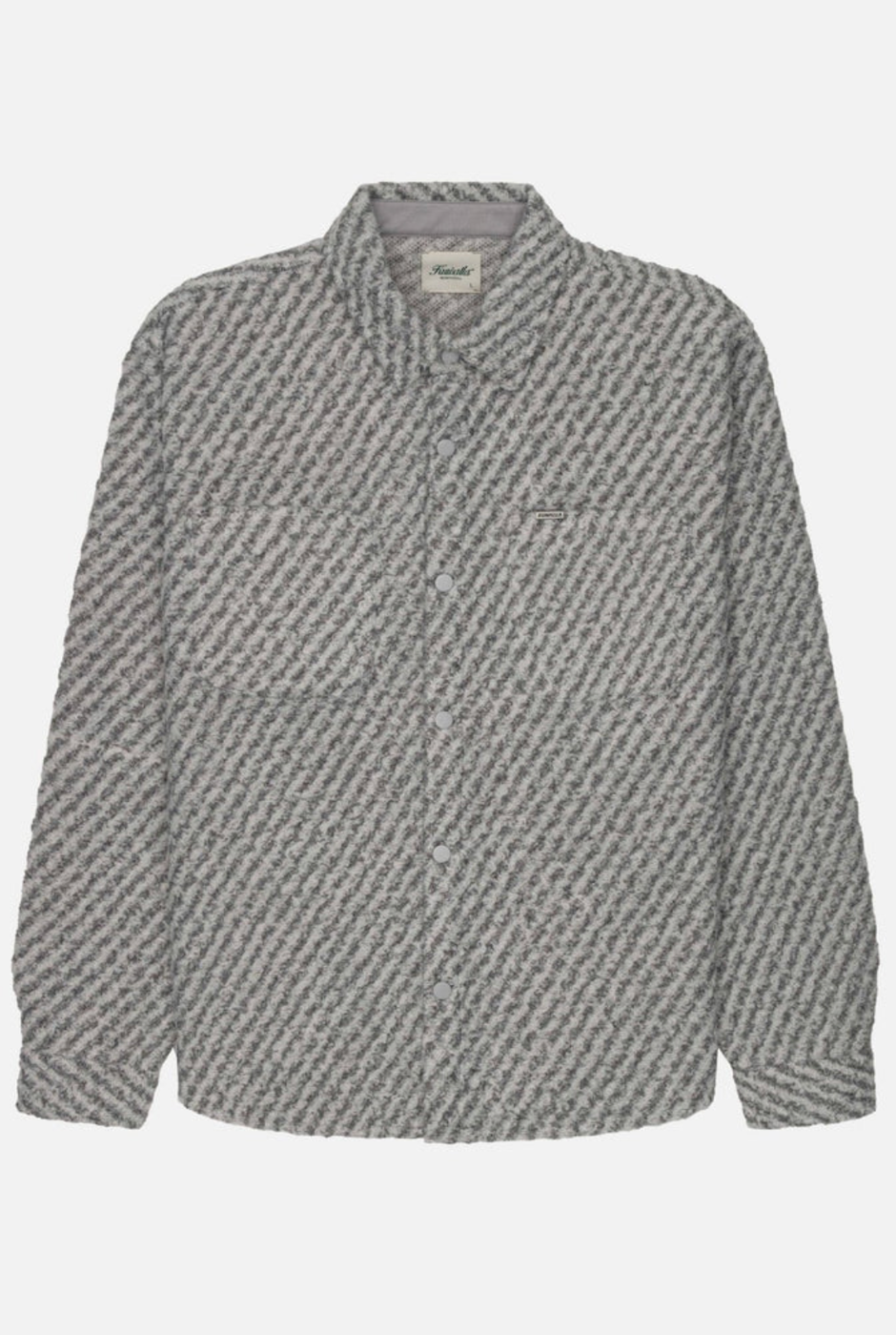 CHAQUETA CON CRUZ DE KUWALLA TEE - GRIS