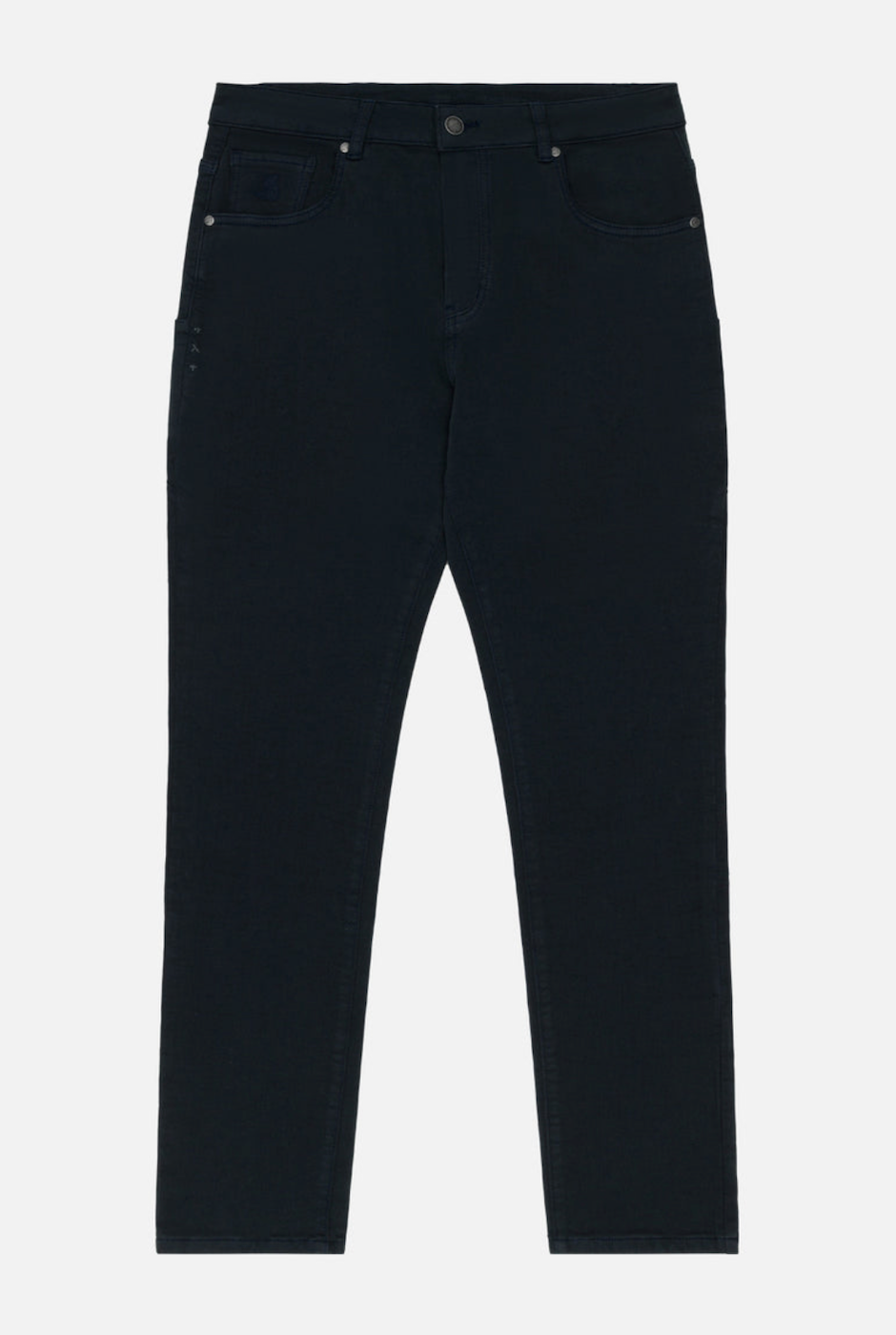 KUWALLA TEE SUPER STRETCH DENIM SLIM - BLACK