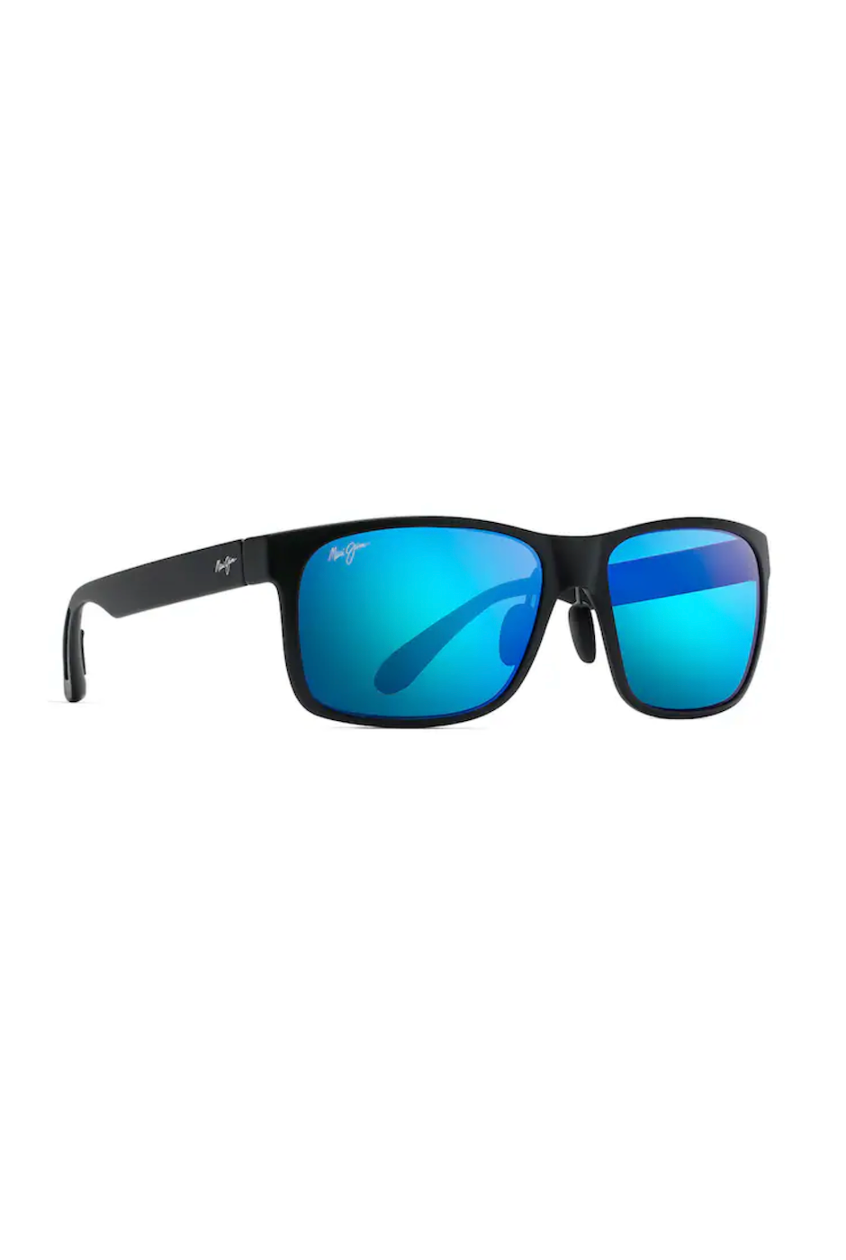 MAUI JIM RED SANDS - MATTE BLACK/BLUE HAWAII