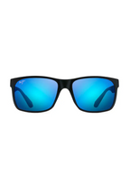 MAUI JIM RED SANDS - NOIR MAT/BLEU HAWAII