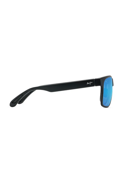 MAUI JIM RED SANDS - MATTE BLACK/BLUE HAWAII