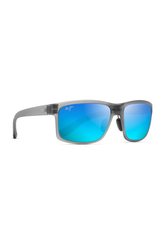 MAUI JIM POKOWAI ARCH - TRANSLUCENT MATTE GREY/BLUE HAWAII