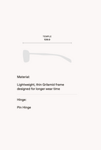 ARCHE MAUI JIM POKOWAI - NOIR MAT/GRIS NEUTRE