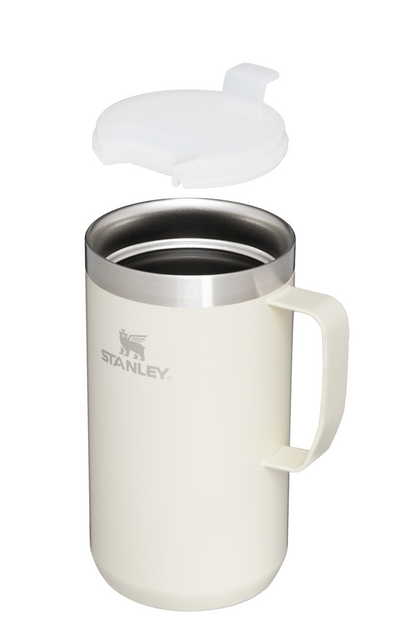 Stanley The Stay-Hot Camp Mug 24 Oz - Cream Gloss