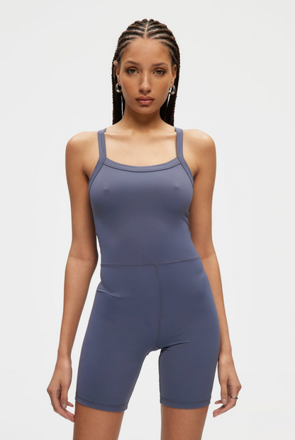 Kuwalla Tee Body Romper - Steel Blue