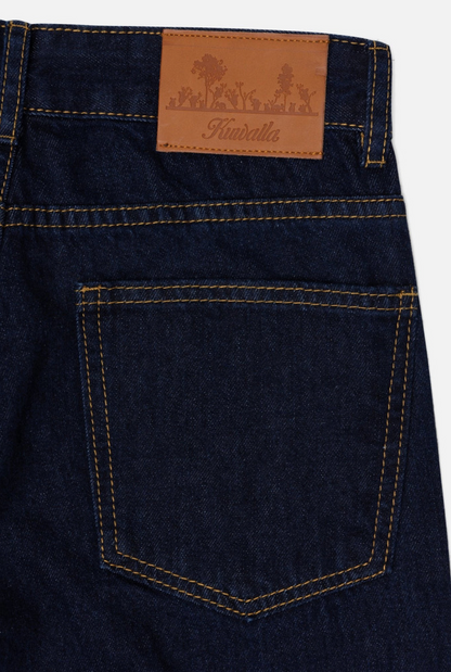 Kuwalla Tee High Rise Denim - Dark Rinse