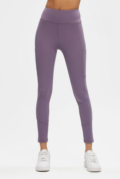 Kuwalla Tee Athletic Leggings - Purple