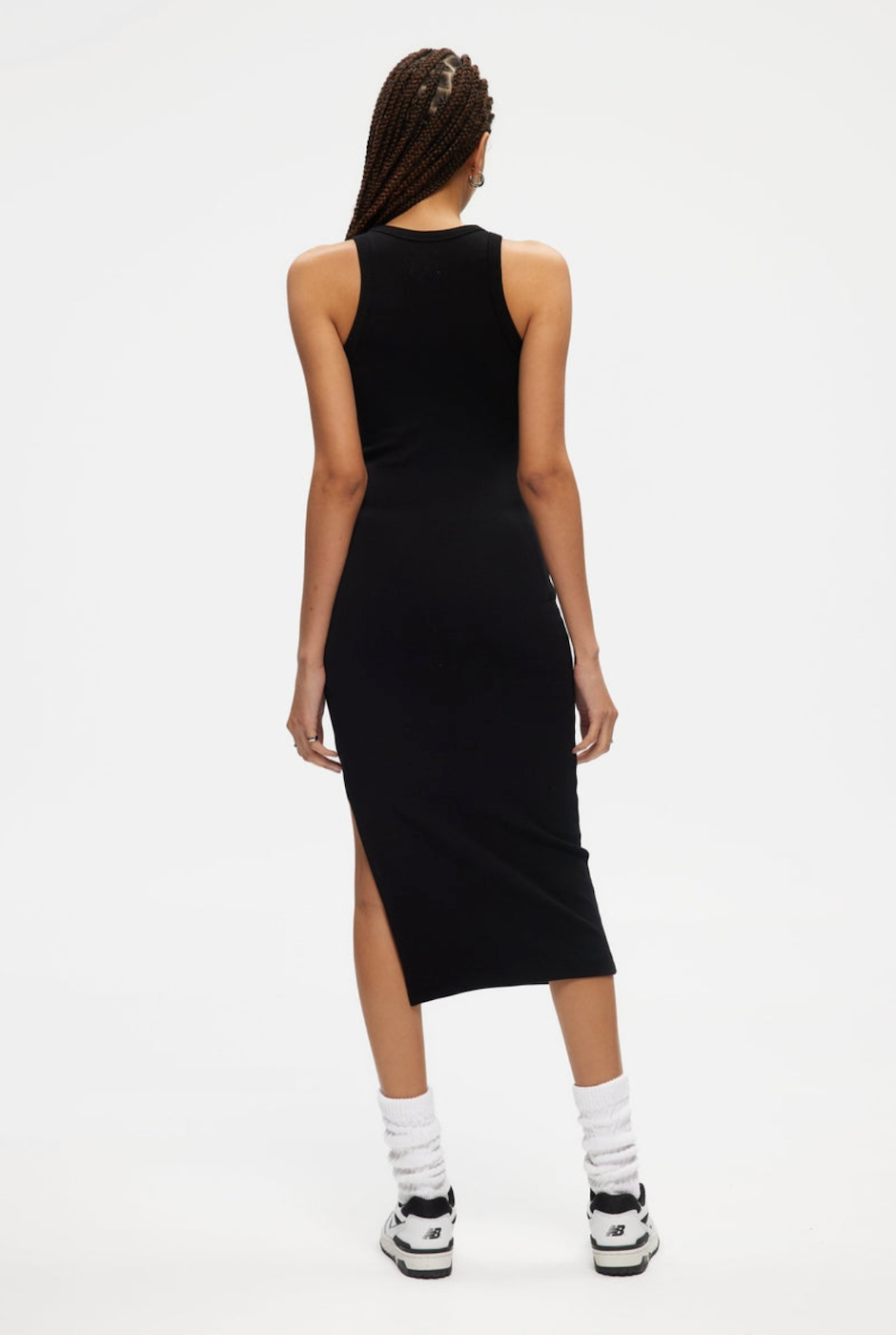 Kuwalla Tee Ribbed Dress Black