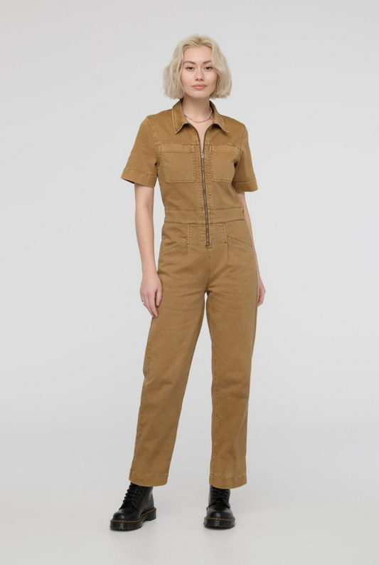 Duer Luxtwill Boiler Suit - Camel