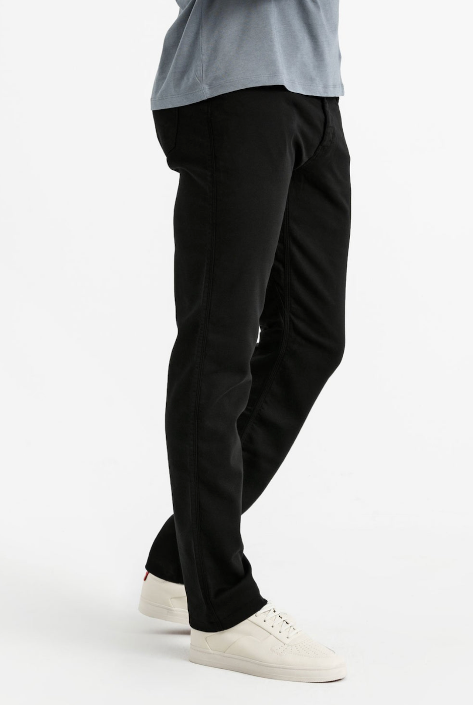 DUER NO SWEAT RELAXED TAPER PANT BLACK