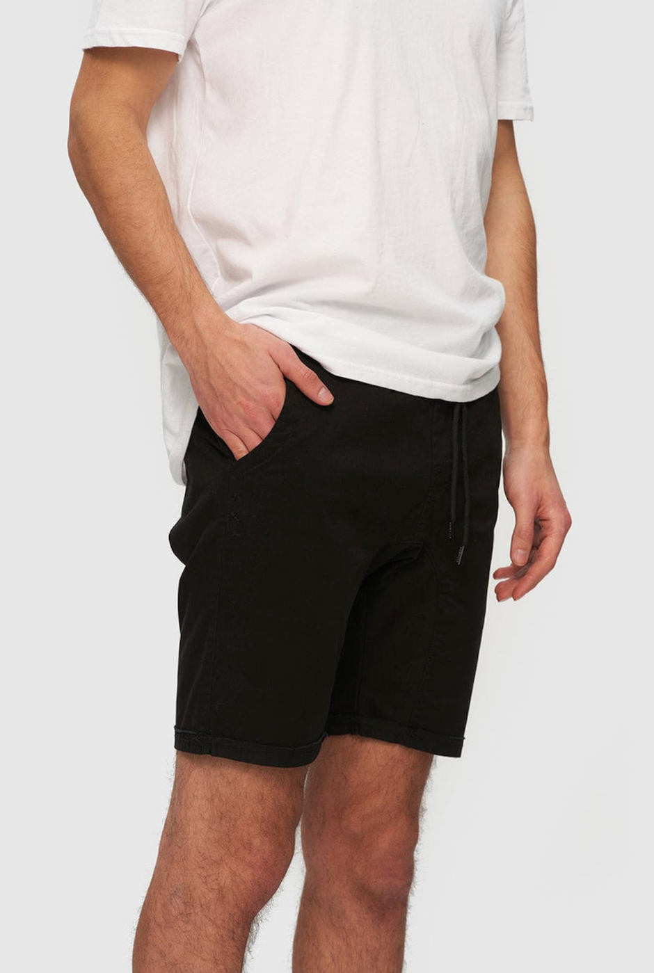 PANTALONES CORTOS CHINO KUWALLA TEE 2.0 NEGRO