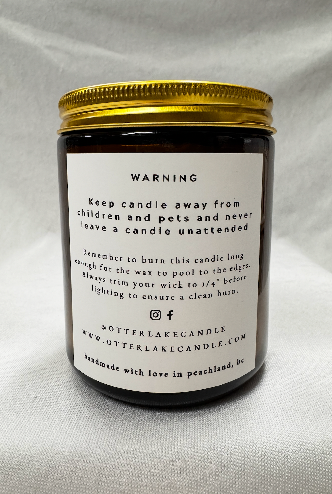 OTTER LAKE ALPINE FOREST 8 OZ CANDLE