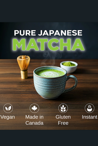 Domo Vanilla Matcha Micro Ground Instant Tea Latte