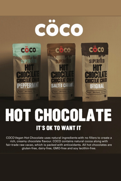 Coco Peppermint Hot Chocolate