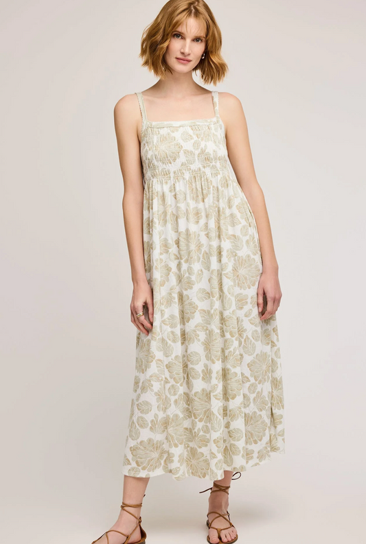 Gentle Fawn Evangeline Dress - Matcha Bloom