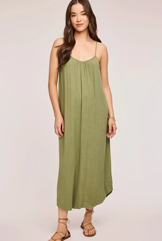 Gentle Fawn Brooke Dress - Matcha