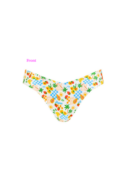 Kulani Kinis Cheeky V Bikini Bottom - Suncatcher