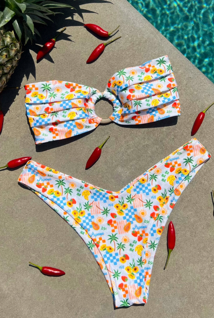 Kulani Kinis Cheeky V Bikini Bottom - Suncatcher