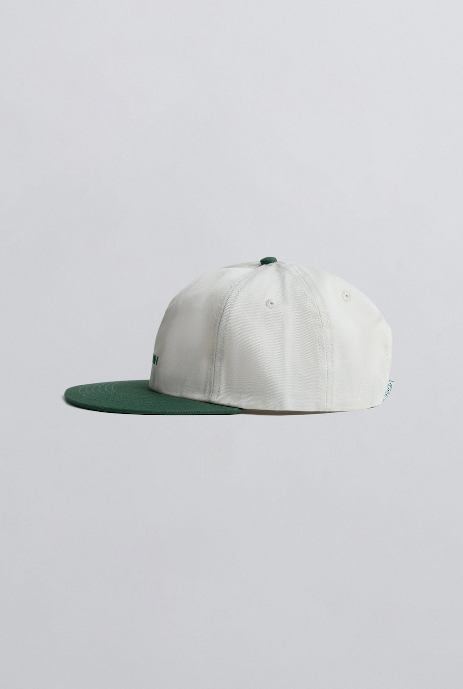 CHAMPLAIN CREAM ON GREEN CHAMPLAIN HAT - ONE SIZE