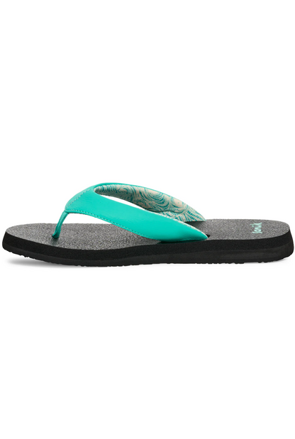 Sanuk Yoga Mat Ii Sandals - Aqua Green