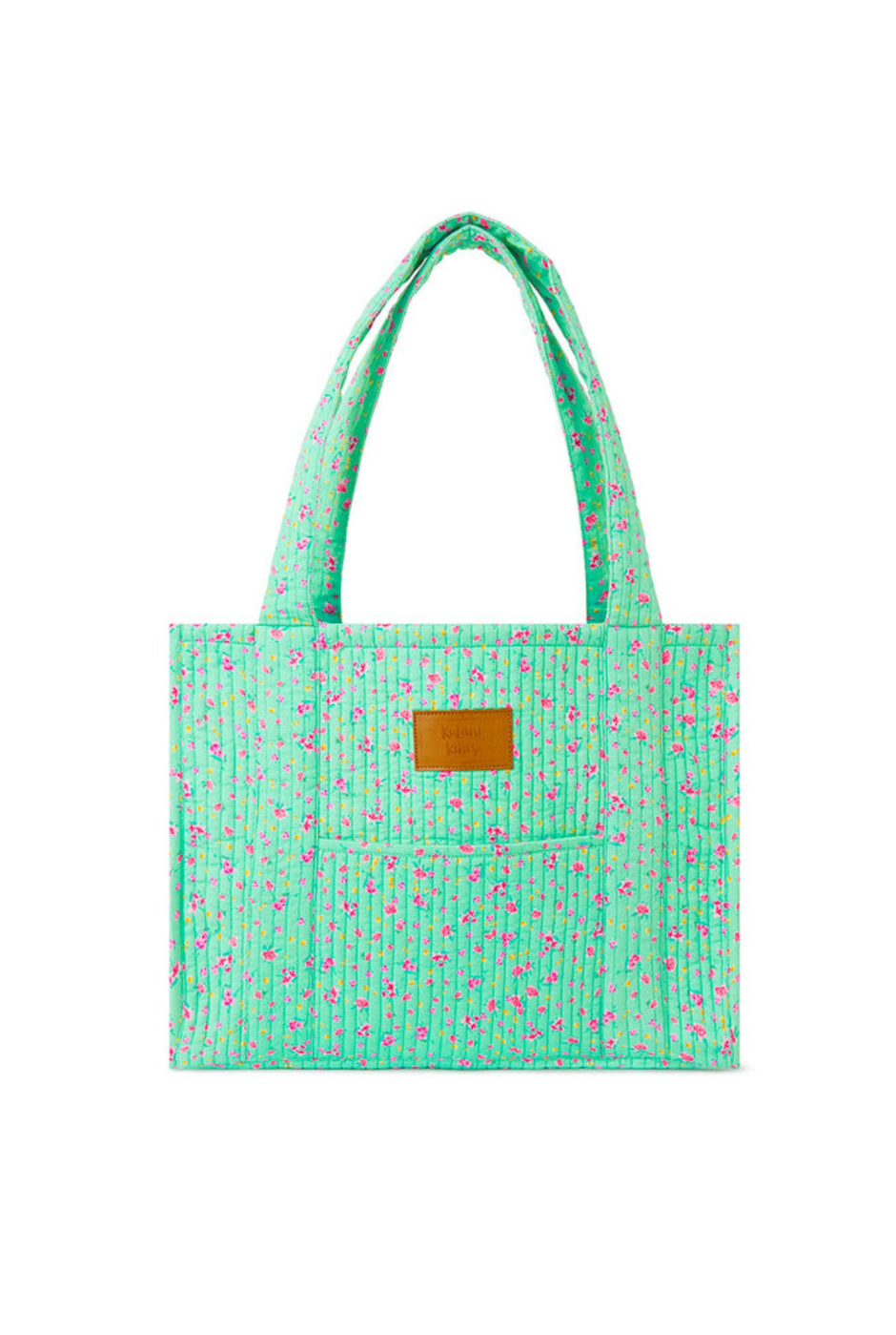 Kulani Kinis Quilted Tote Bag - Mint Macaron