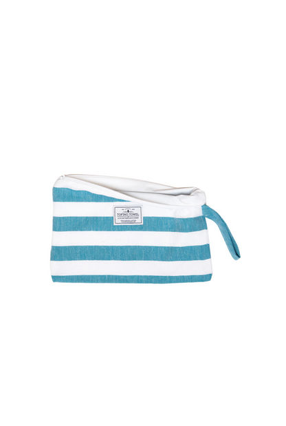 Tofino Towel THE MIRA Small | Wet-Dry Bag - Aqua