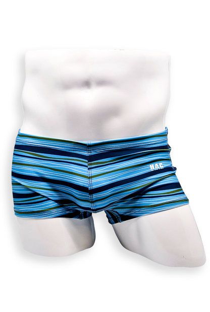 HAC Swim BOX Cut Swim Trunk - Tidal Stripe