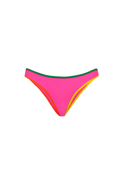 Kulani Kinis Modest Bind Full Coverage Bikini Bottom - Passionfruit Punch
