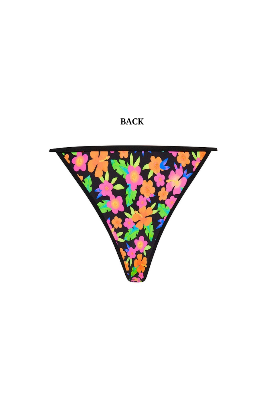 Kulani Kinis Charm Adjustable Cheeky Bikini Bottom - Midnight Glow