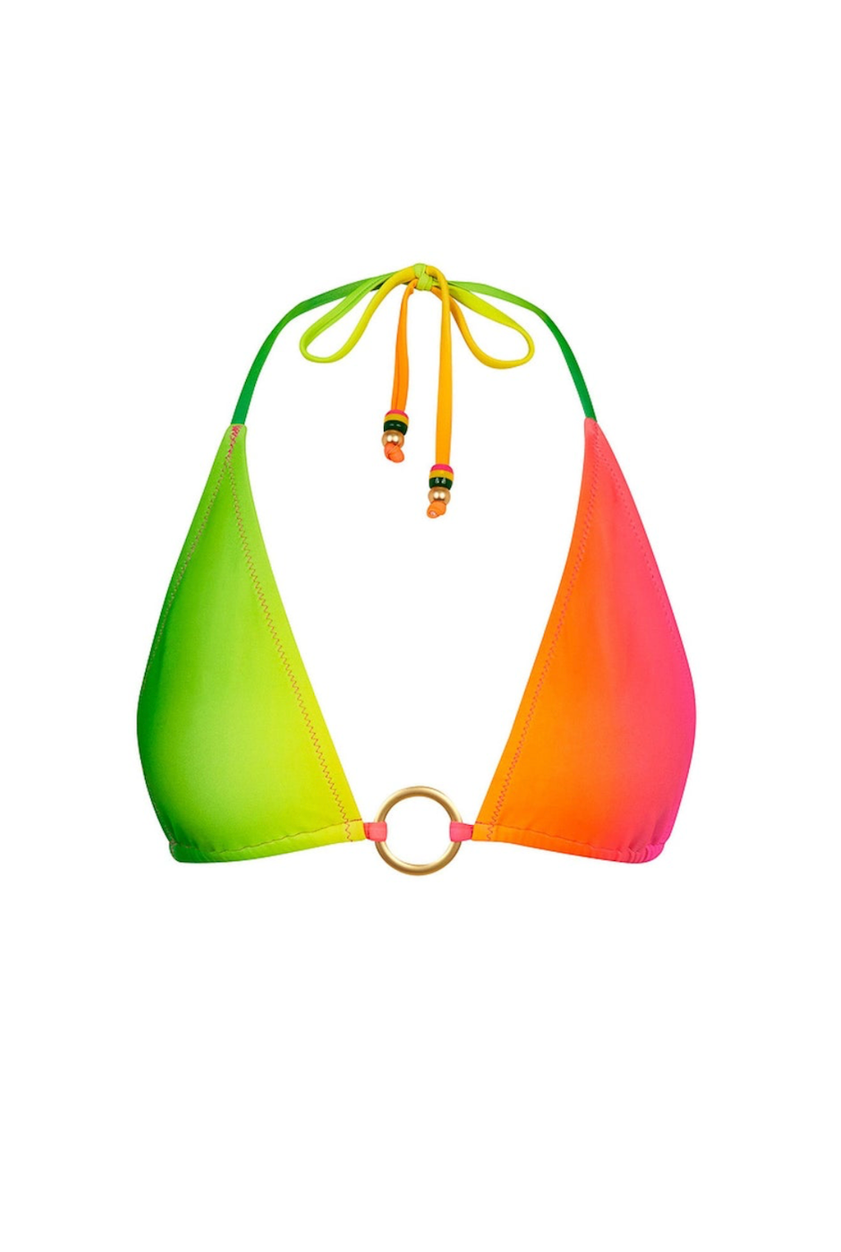 Kulani Kinis Ring Halter Bikini Top - Island Escape