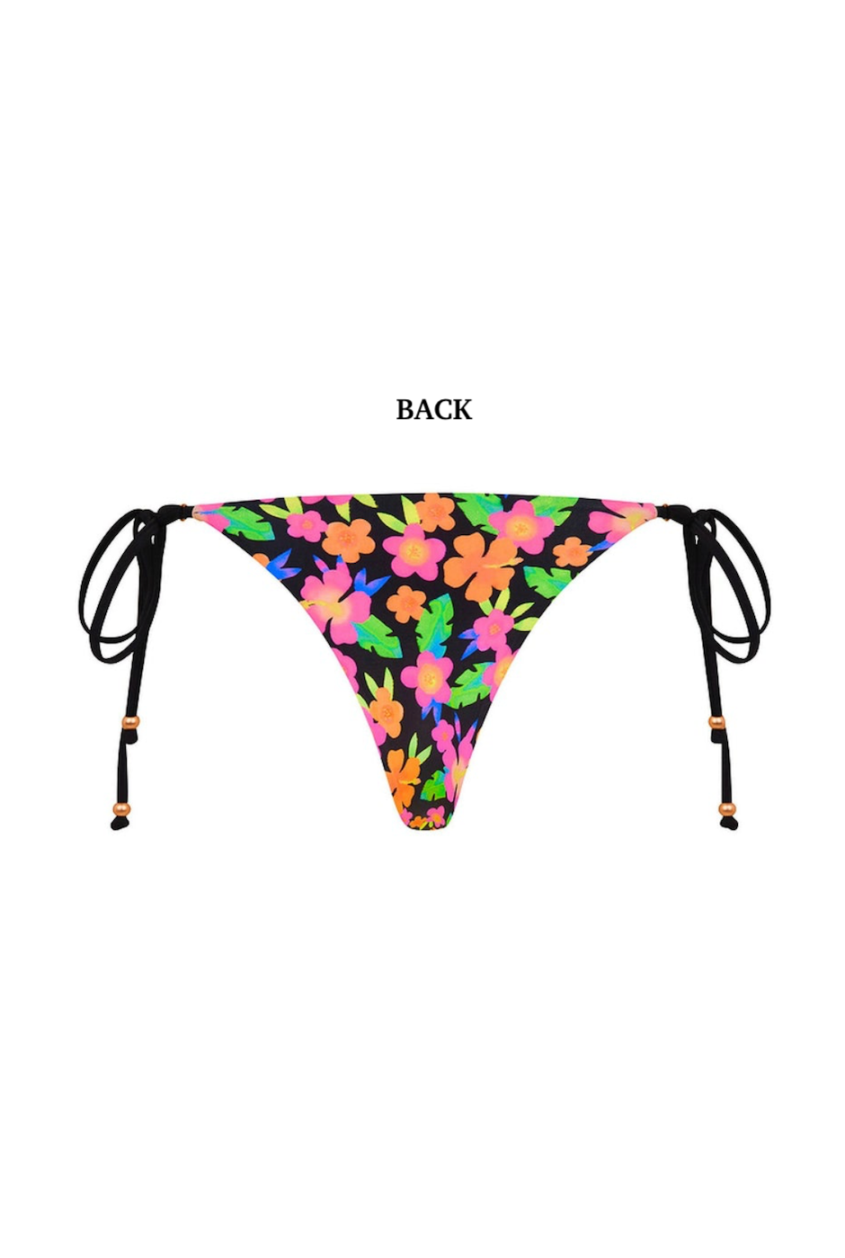 Kulani Kinis Thong Tie Side Bikini Bottom - Midnight Glow