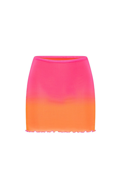 Kulani Kinis Mesh Mini Skirt - Tropical Heatwave