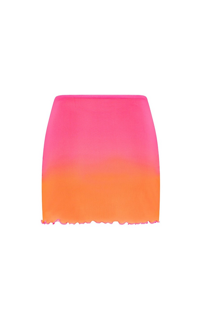 Kulani Kinis Mesh Mini Skirt - Tropical Heatwave