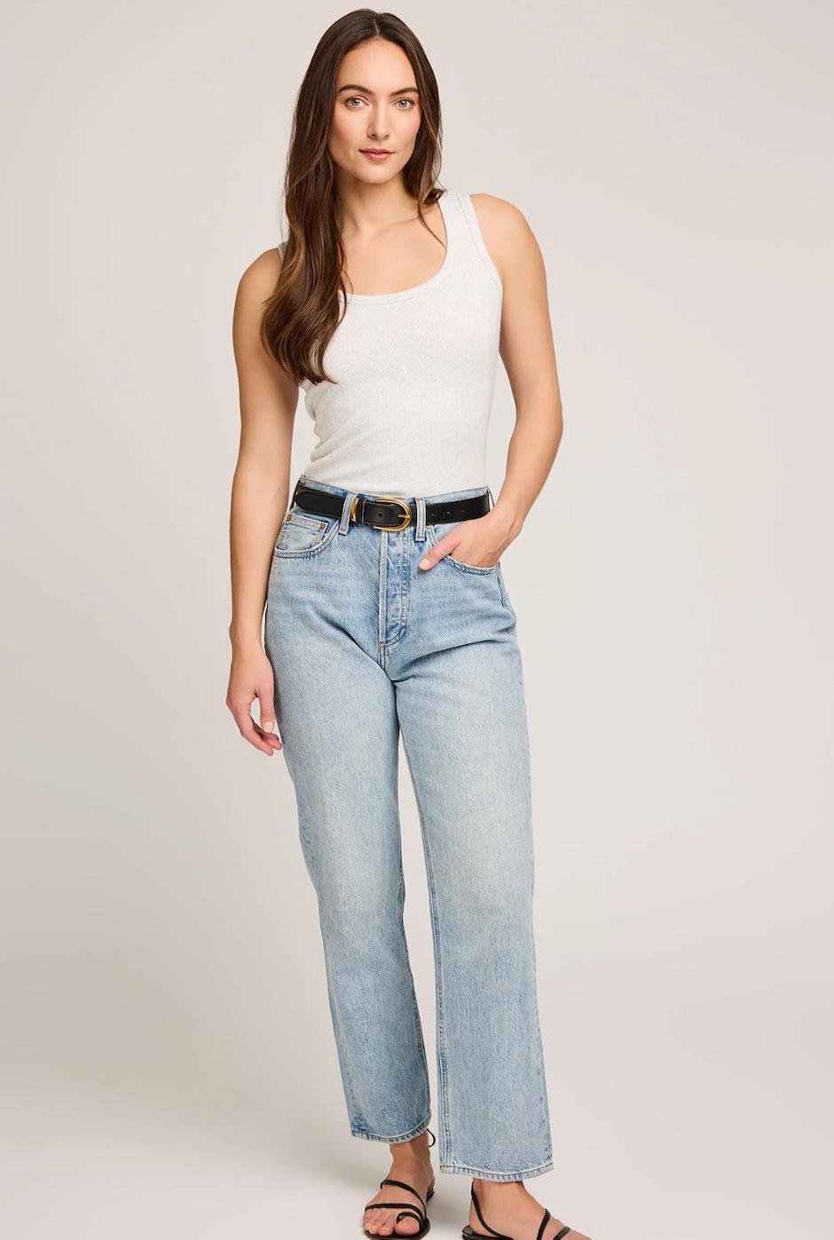 Gentle Fawn Jolie Tank Top - Heather Ash