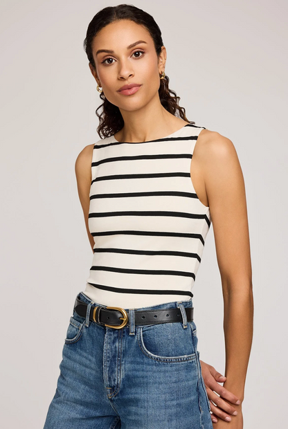 Gentle Fawn Cyrus Tank Top - Cream Stripe