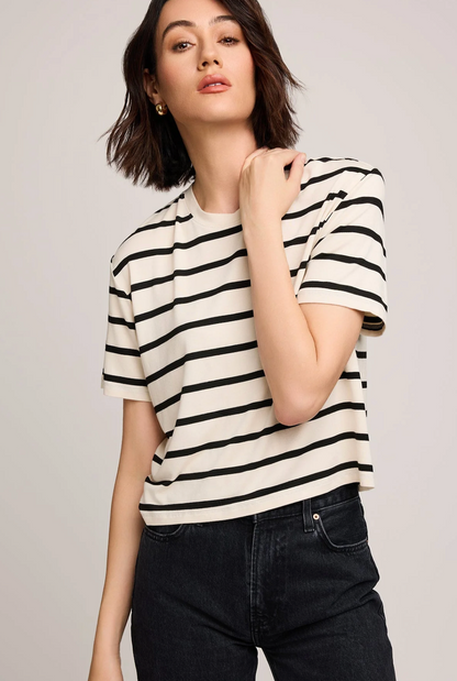 Gentle Fawn Jaxon T-Shirt - Cream Stripe