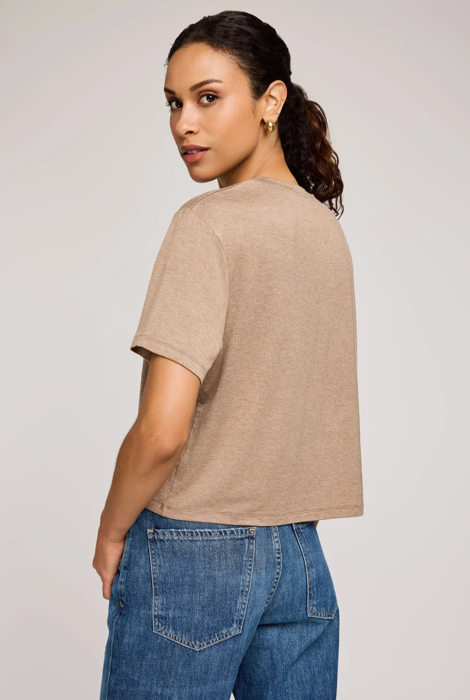 Gentle Fawn Jaxon T-Shirt - Heather Khaki